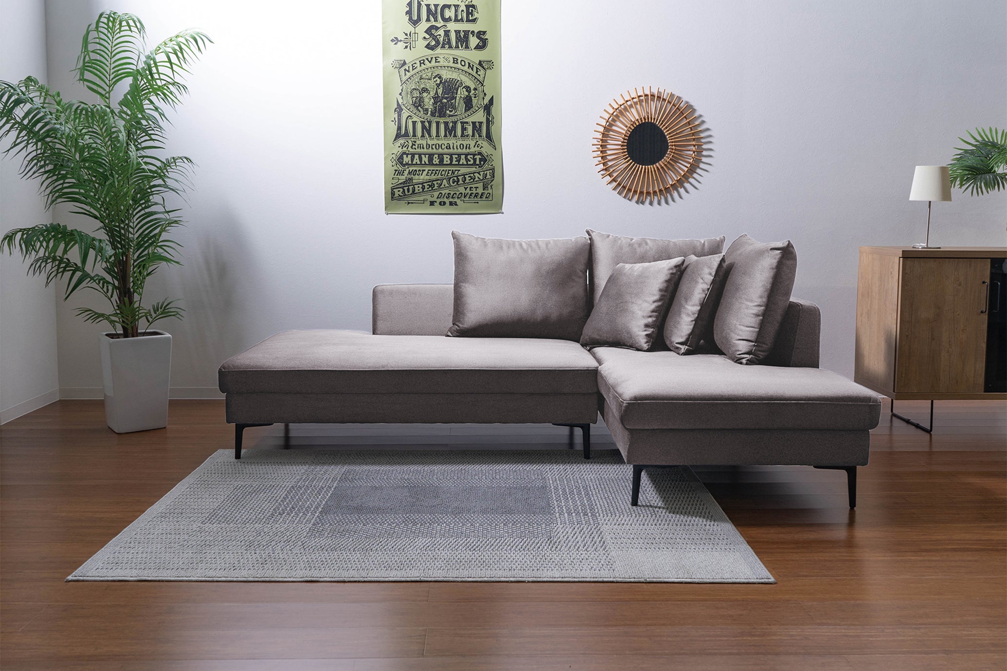 オンラインストア限定]ジェイ カウチソファー WGF（左） – ひが家具