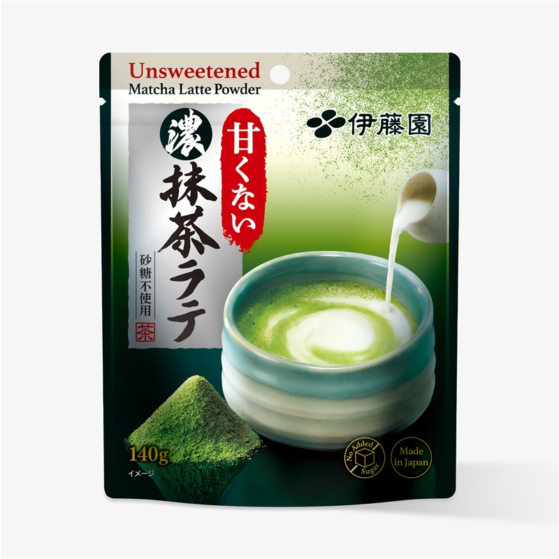 甘くない濃い抹茶ラテ: TEA SHOP ITOEN