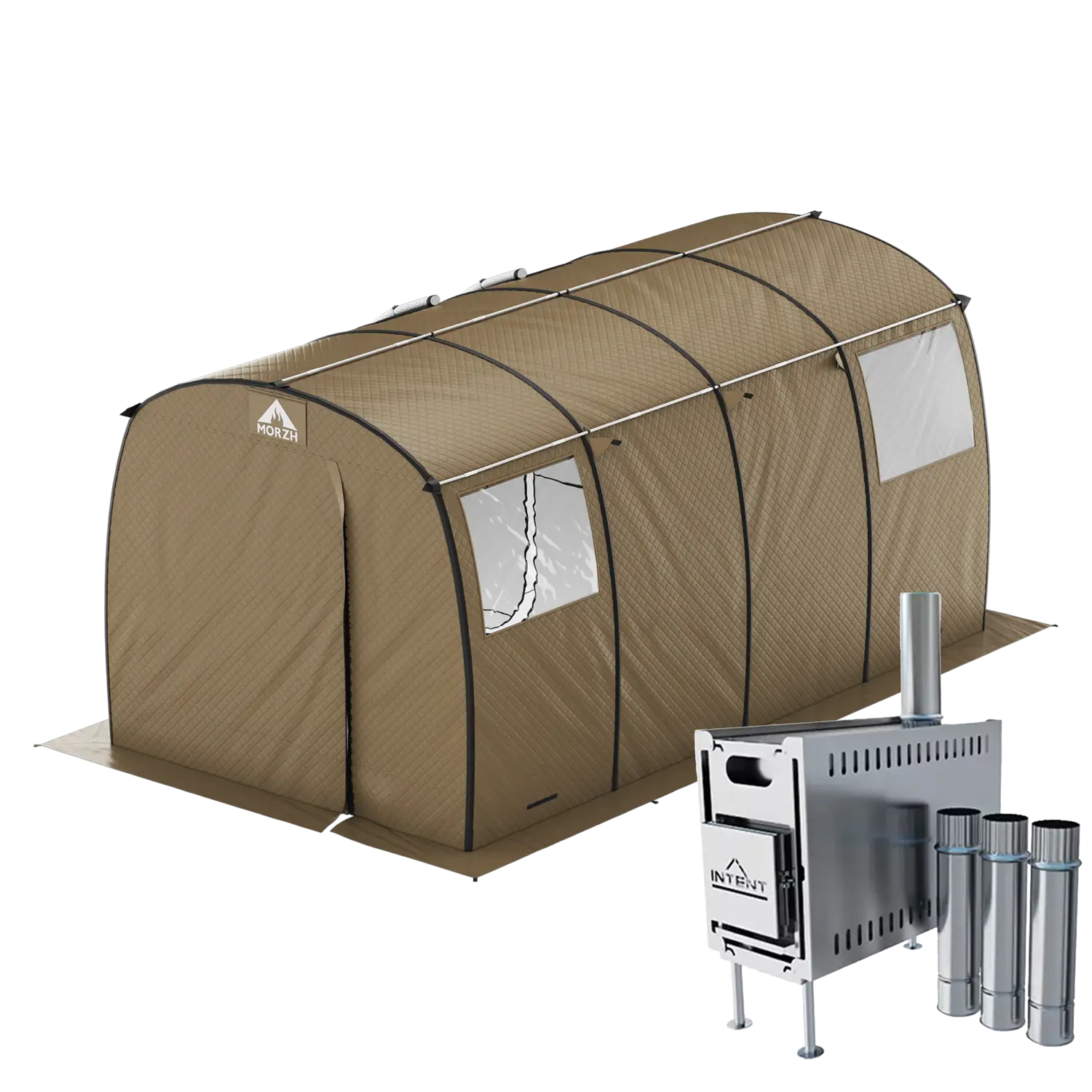 3層式テントサウナ MORZH MAX XL（モルジュ マックス エックスエル