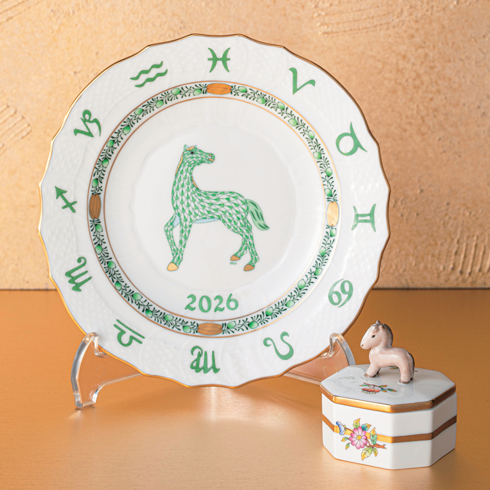 イヤーズプレート2026年「うま」｜｜家庭画報ショッピングサロン