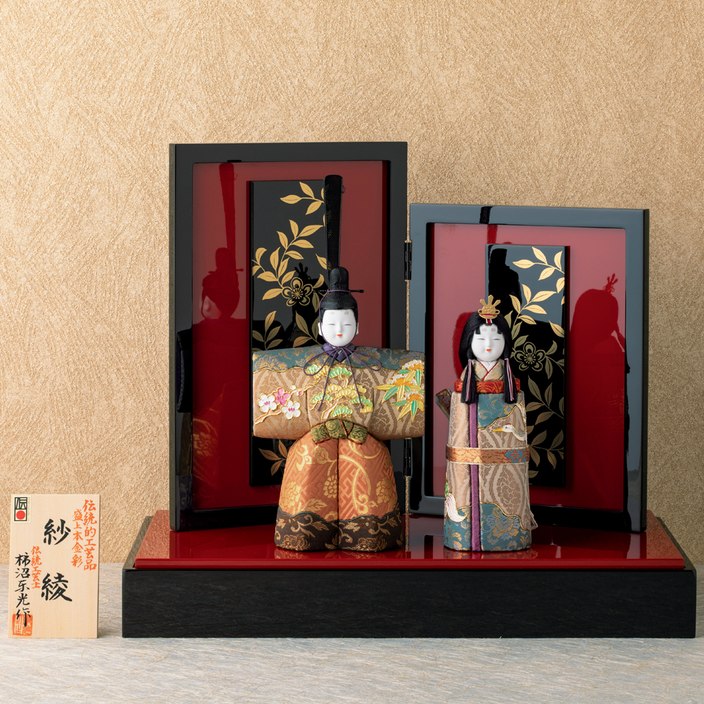 木目込立雛「紗綾」（きめこみたちびな さあや）｜｜家庭画報