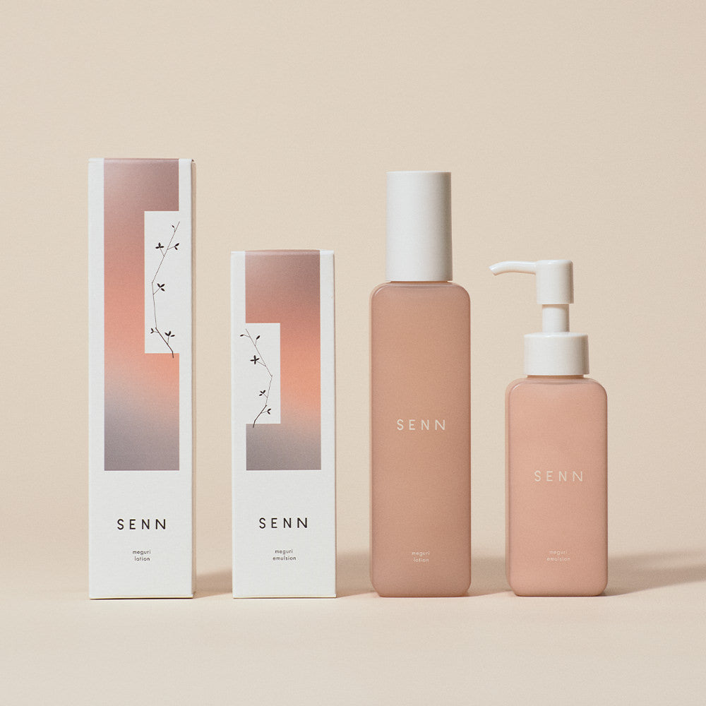 メグリ ローション（化粧水）／ エマルジョン（乳液） – SENN