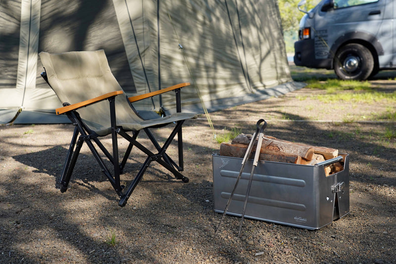 鎌倉天幕 × WILDTHINGS】GL CHAIR TC – SOTO by Shinfuji Burner