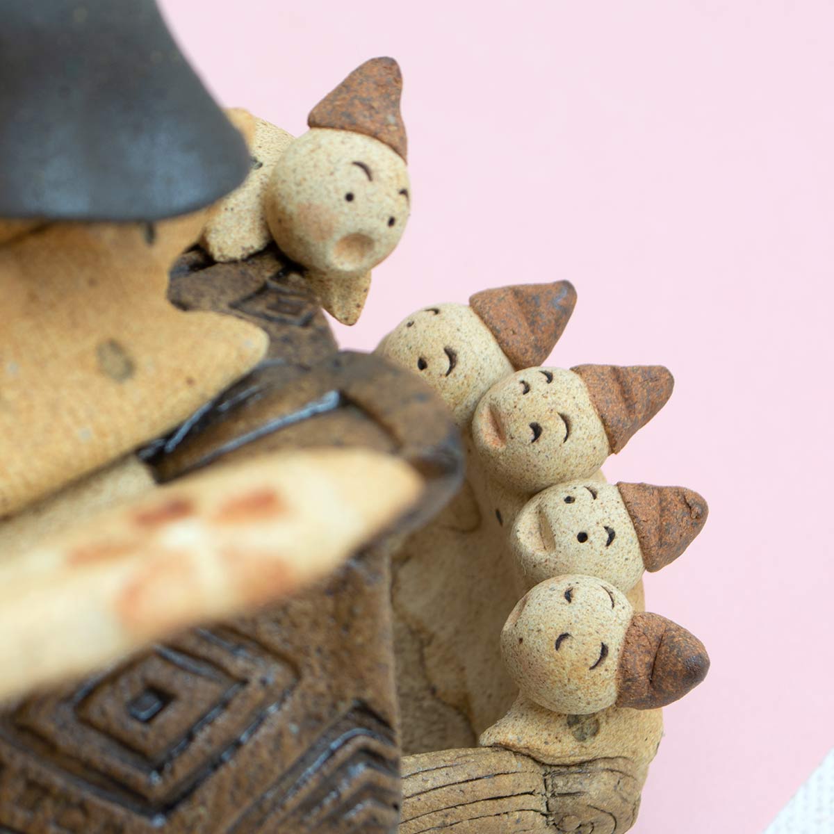 和雑貨 四季彩堂 オンラインショップ / 陶雛人形 おもしろ牛車