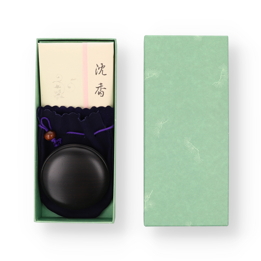 ウェブショップ松印沈香 刻 5g/黒檀香合セット: 香りを贈る【公式】お