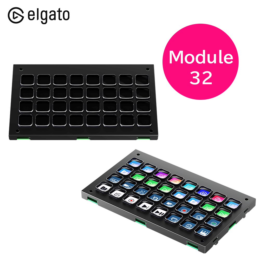 予約商品】Elgato Stream Deck Module 32キー (Membrane Keys USB
