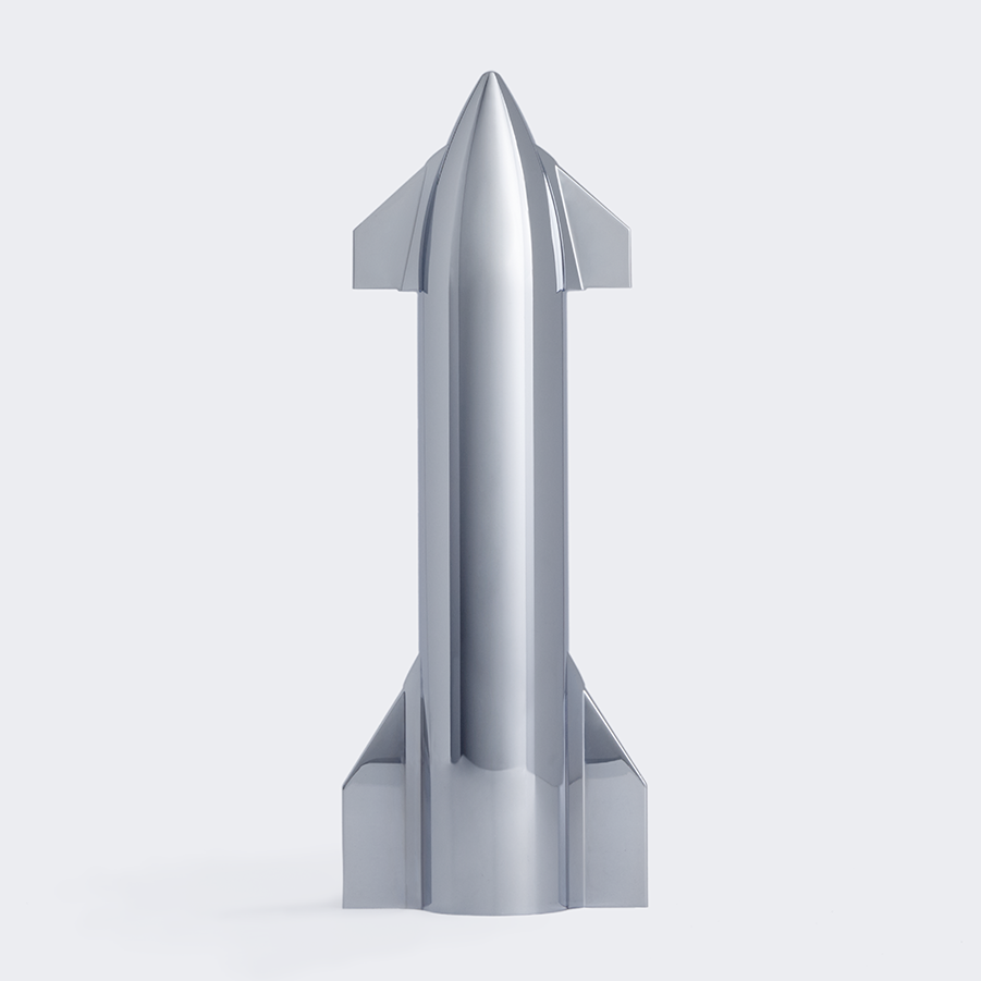 STARSHIP CHROME MODEL – SpaceX Store