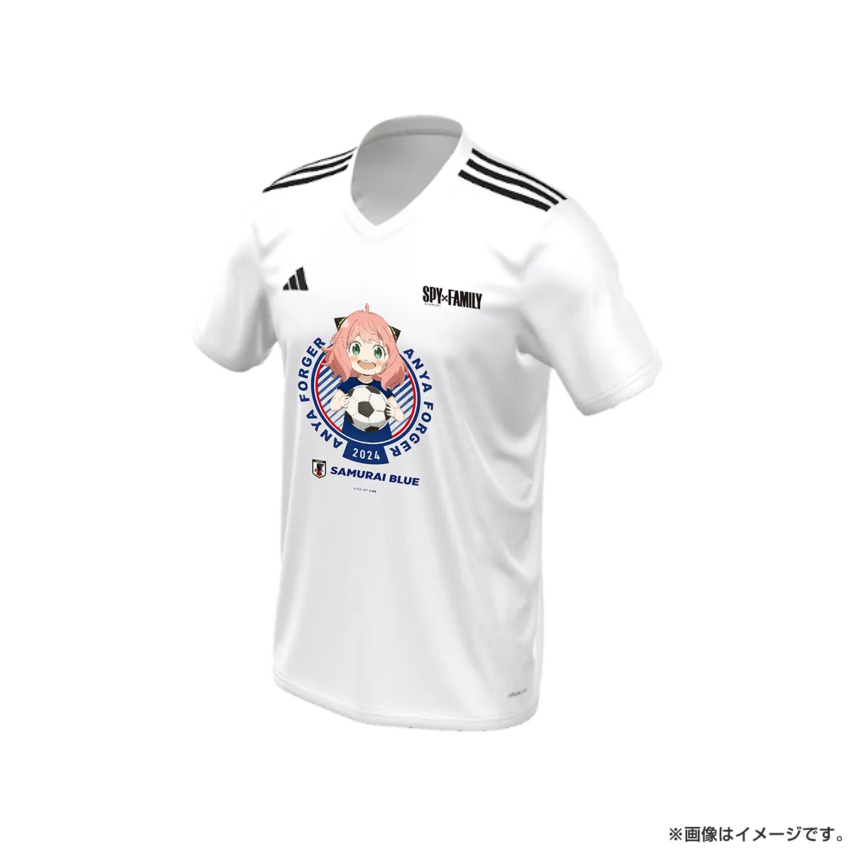 SPY×FAMILY Tシャツ サッカー日本代表ver.（白・120）