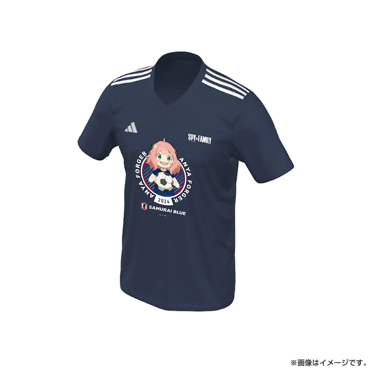 SPY×FAMILY Tシャツ サッカー日本代表ver.（紺・M～XL）