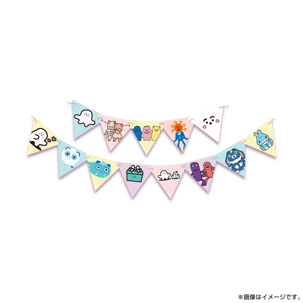 シナぷしゅ ペナントガーランド