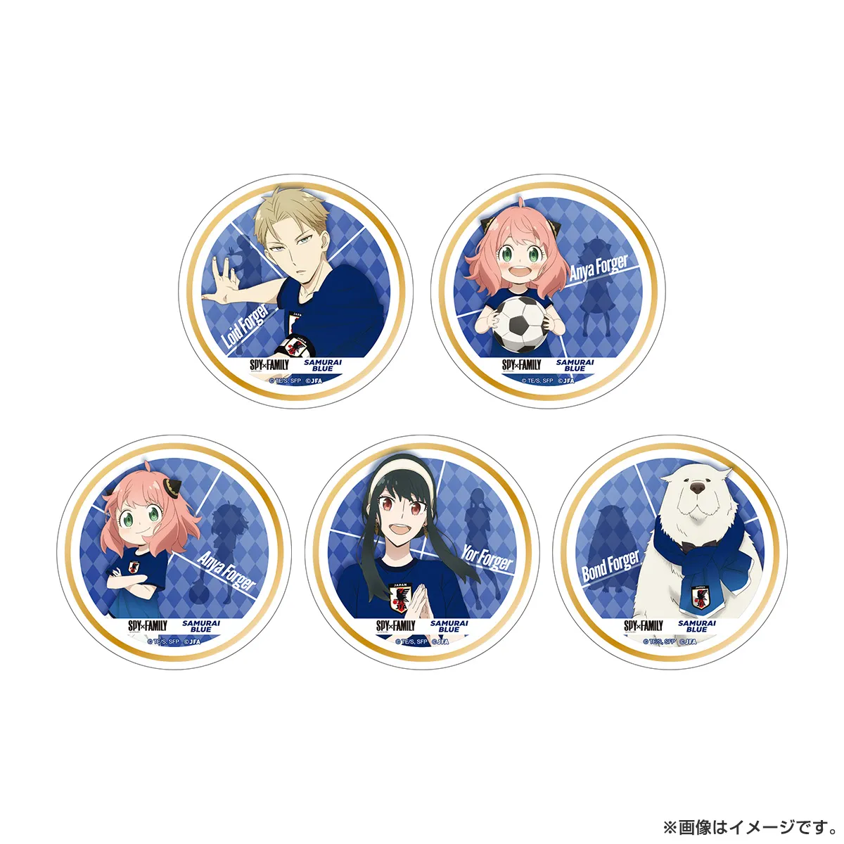 SPY×FAMILY リボンマグネット サッカー日本代表ver.
