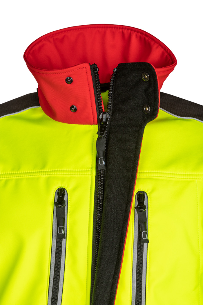 ベスト兼用ソフトシェル高機能ジャケット – チェーンソー防護服 SIP