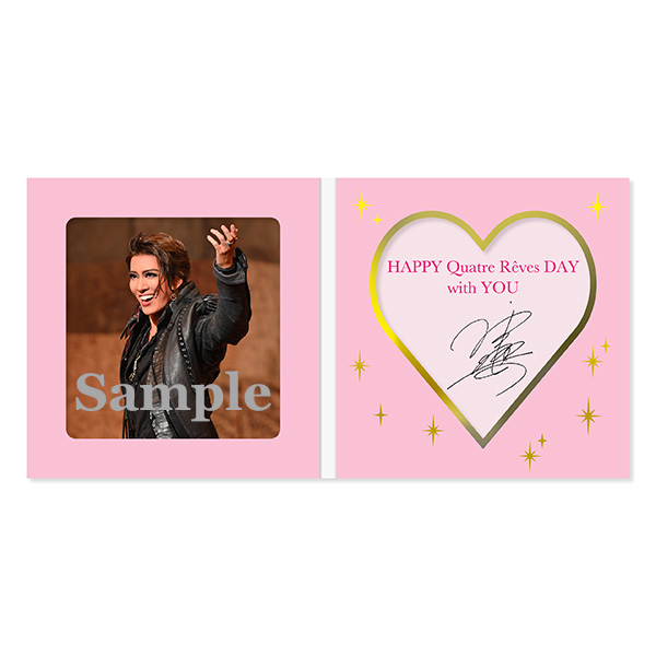 スクエアフォト＆サイン入りカードセット＜キャトルレーヴ30th＞／永久