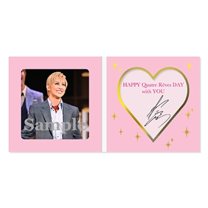 スクエアフォト＆サイン入りカードセット＜キャトルレーヴ30th＞／永久