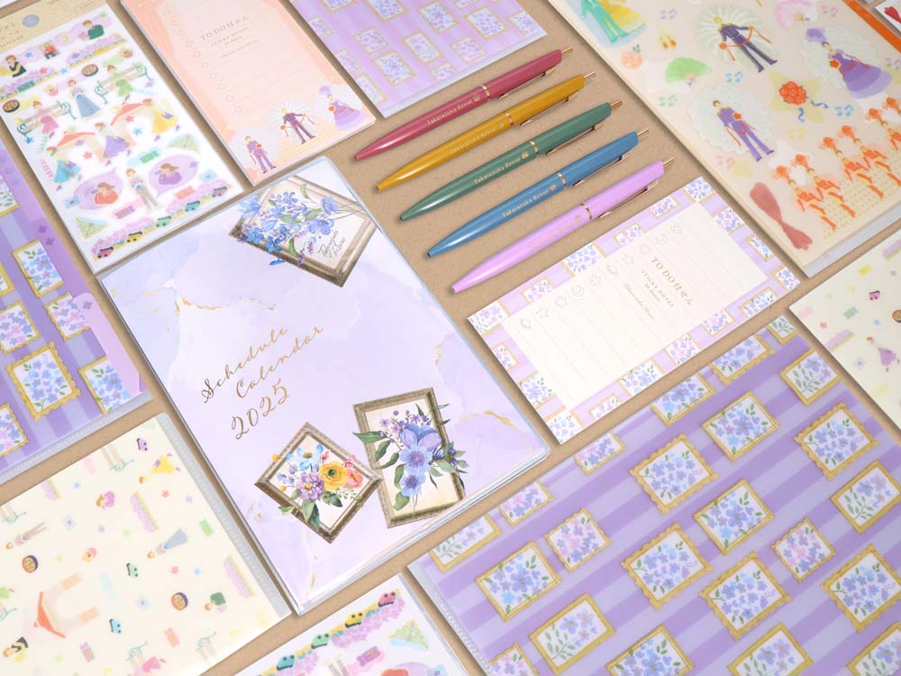 A5仕切りクリアファイル【すみれ】: グッズ - 宝塚クリエイティブ