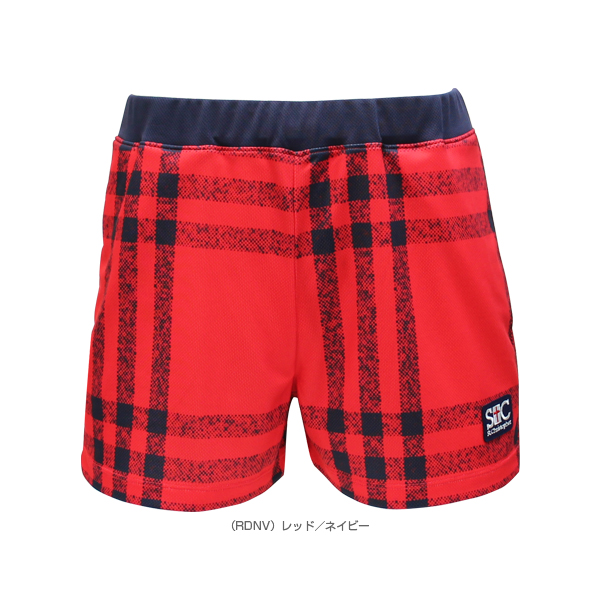 セントクリストファー ウェア（レディース） ]ラブドチェックショート