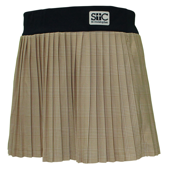 セントクリストファー ウェア（レディース） ]チェックプリーツゲーム