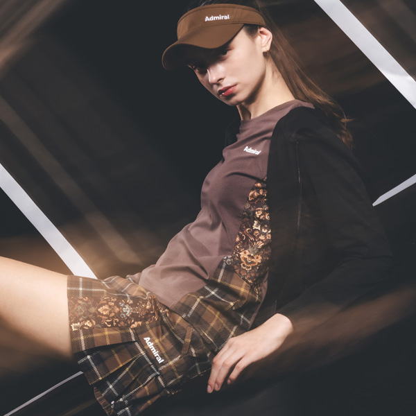 アドミラル(Admiral) ウェア（レディース） ]カットソージップフーディ