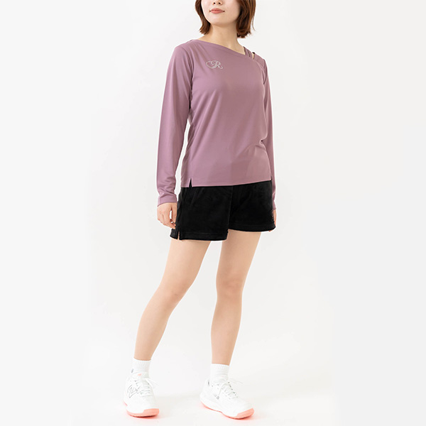 ローチェ（roche） ウェア（レディース） ]ベロアショートパンツ