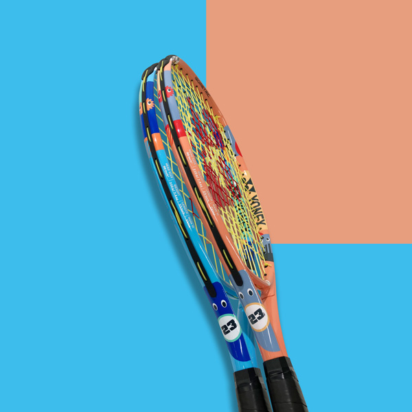 ヨネックス ラケット ]ヨネックスジュニア23 YONEX JUNIOR 23 張り上げ