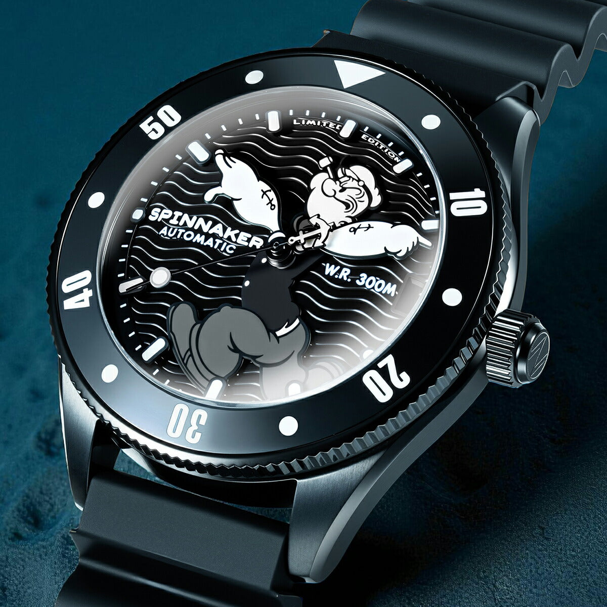 スピニカー チャレンジャー ポパイ コラボレーション 限定モデル