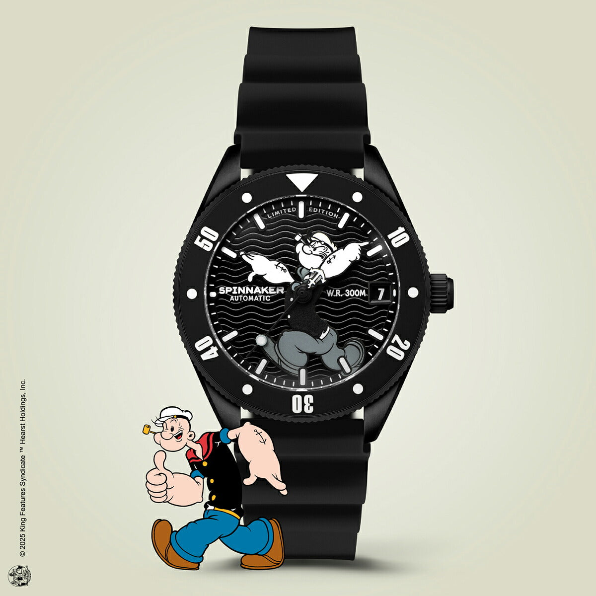 スピニカー チャレンジャー ポパイ コラボレーション 限定モデル