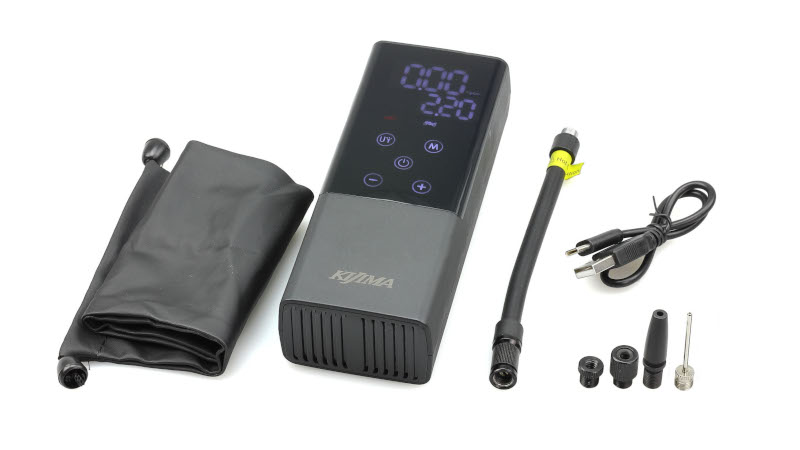 スマートエアポンプ JP02 2000mAh/7.4V ロングホース・米・英・仏式