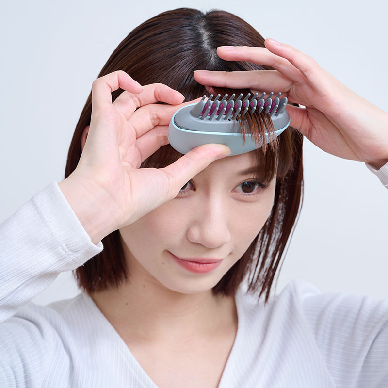 イコエル イオンコームアイロン(ペールアクア): 美容・健康｜いちばん