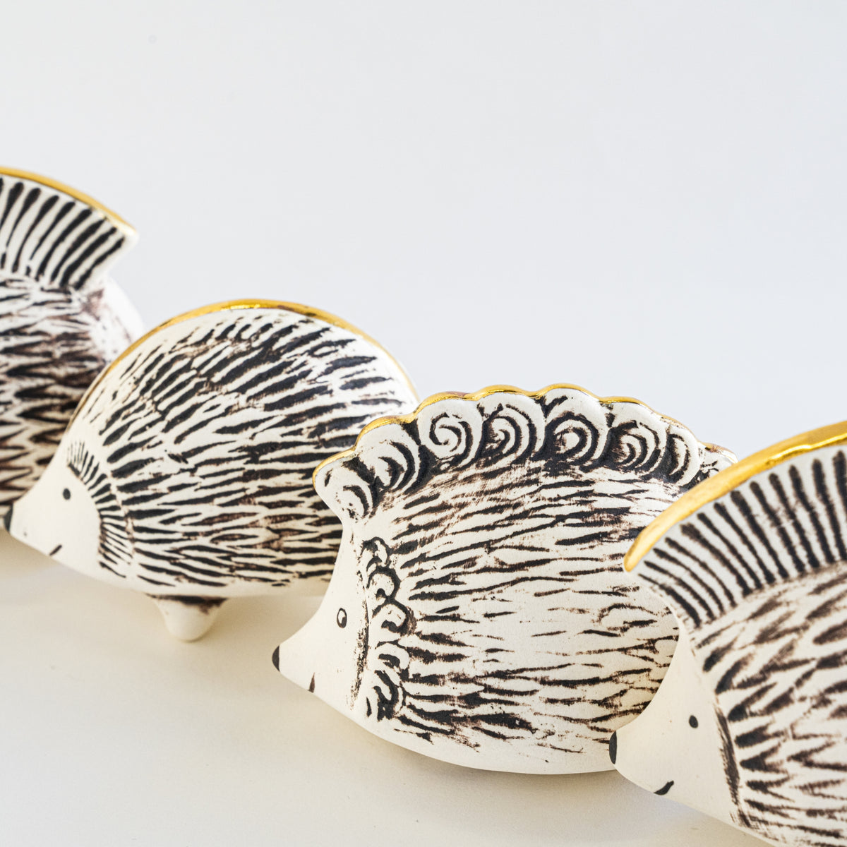 金のはりねずみ3兄弟セット