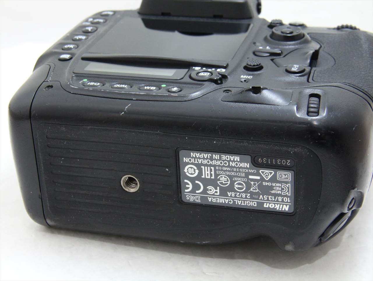 トップカメラオンライン / 【中古】 ニコン(nikon) D4S ボディ