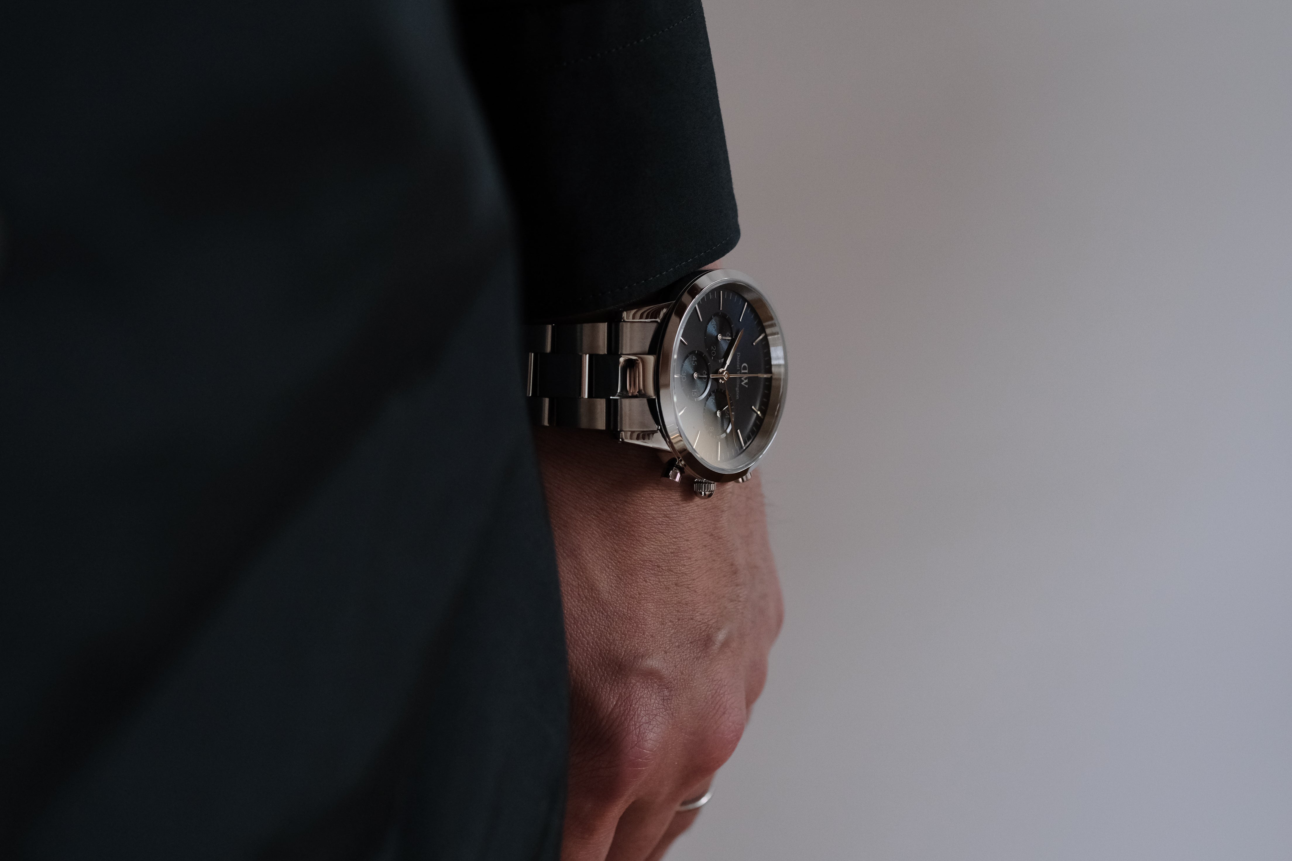 正規販売店［ダニエル ウェリントン-アイコニックリンク42mm］Silver