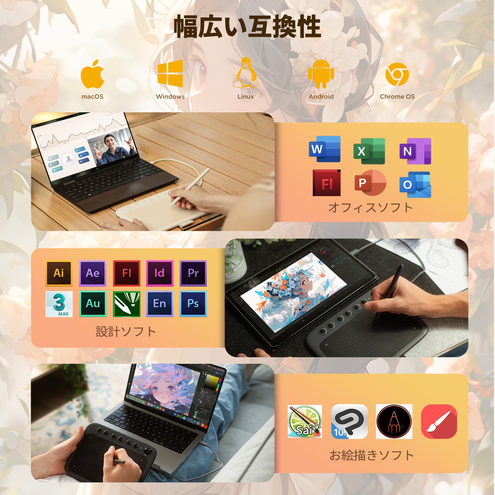 ugee 6.3×3.5インチ ペンタブ Q6 – ugee公式ストア