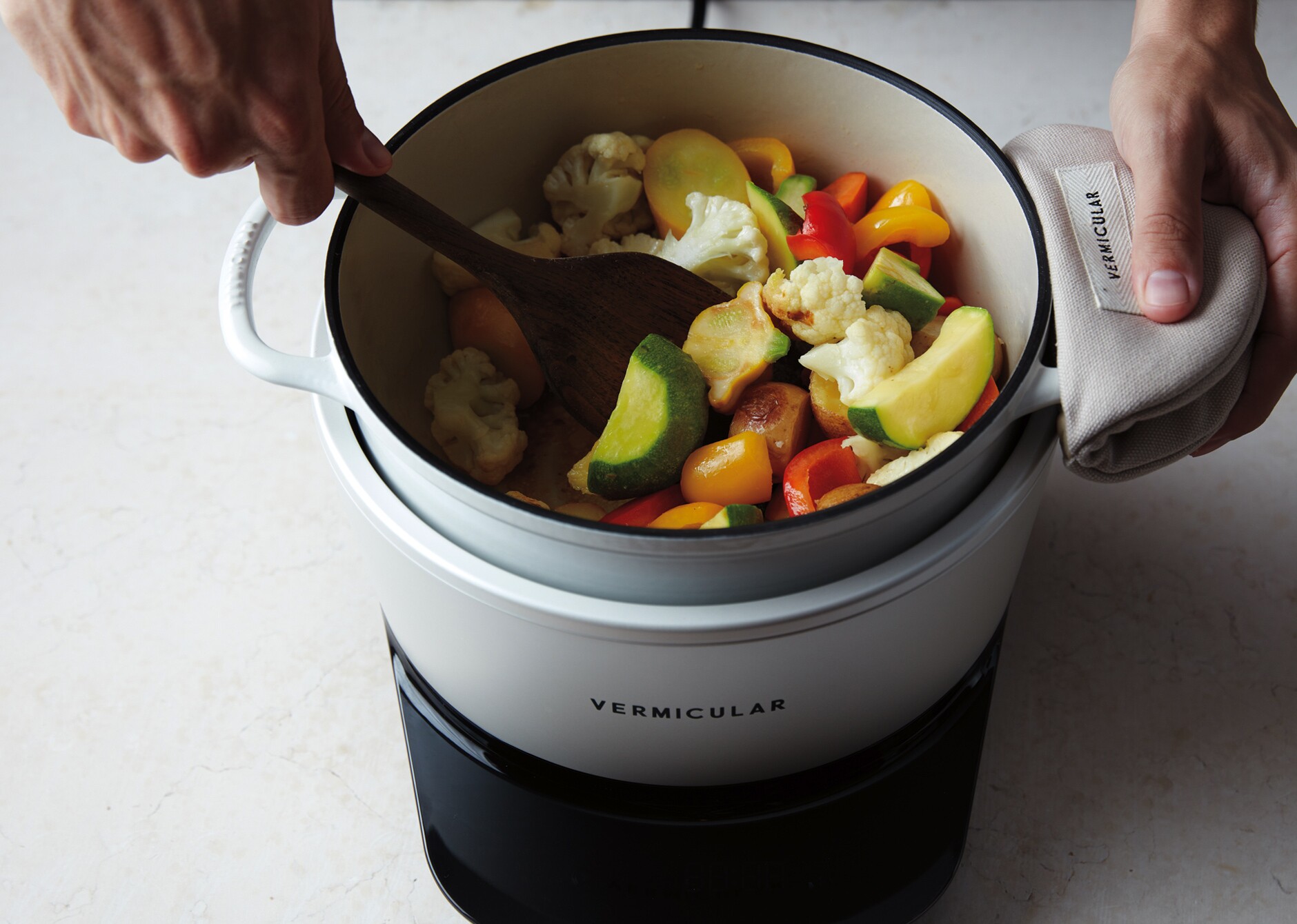 バーミキュラ ライスポット(5合炊き)[トリュフグレー］ | バーミキュラ