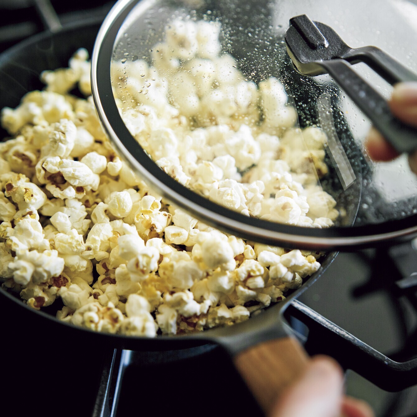 フライパン 20cm 【ガラスリッドセット】[オーク］ | バーミキュラ公式