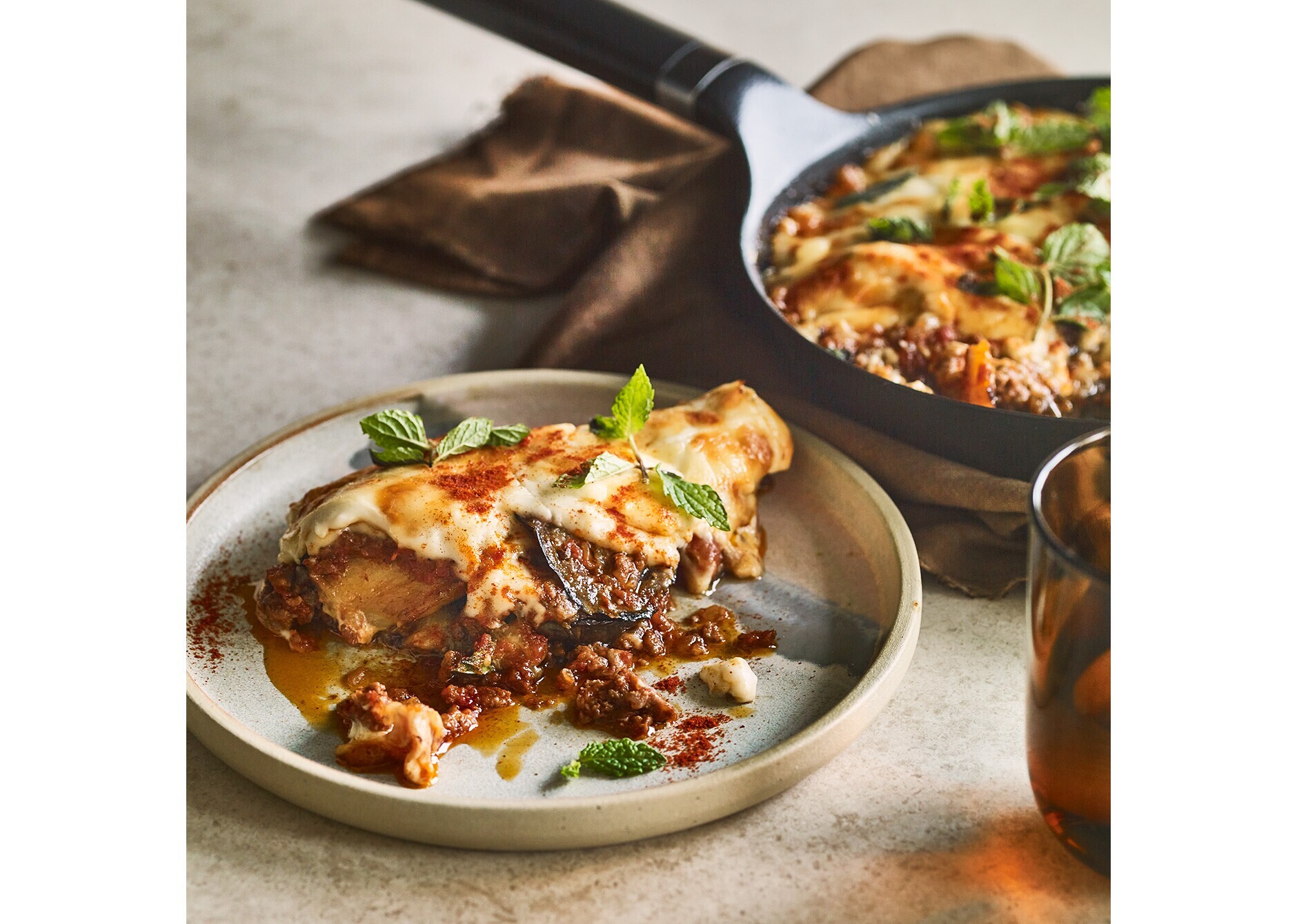 オーブンセーフスキレット 20cm 【ステンレスリッドセット】[メタル