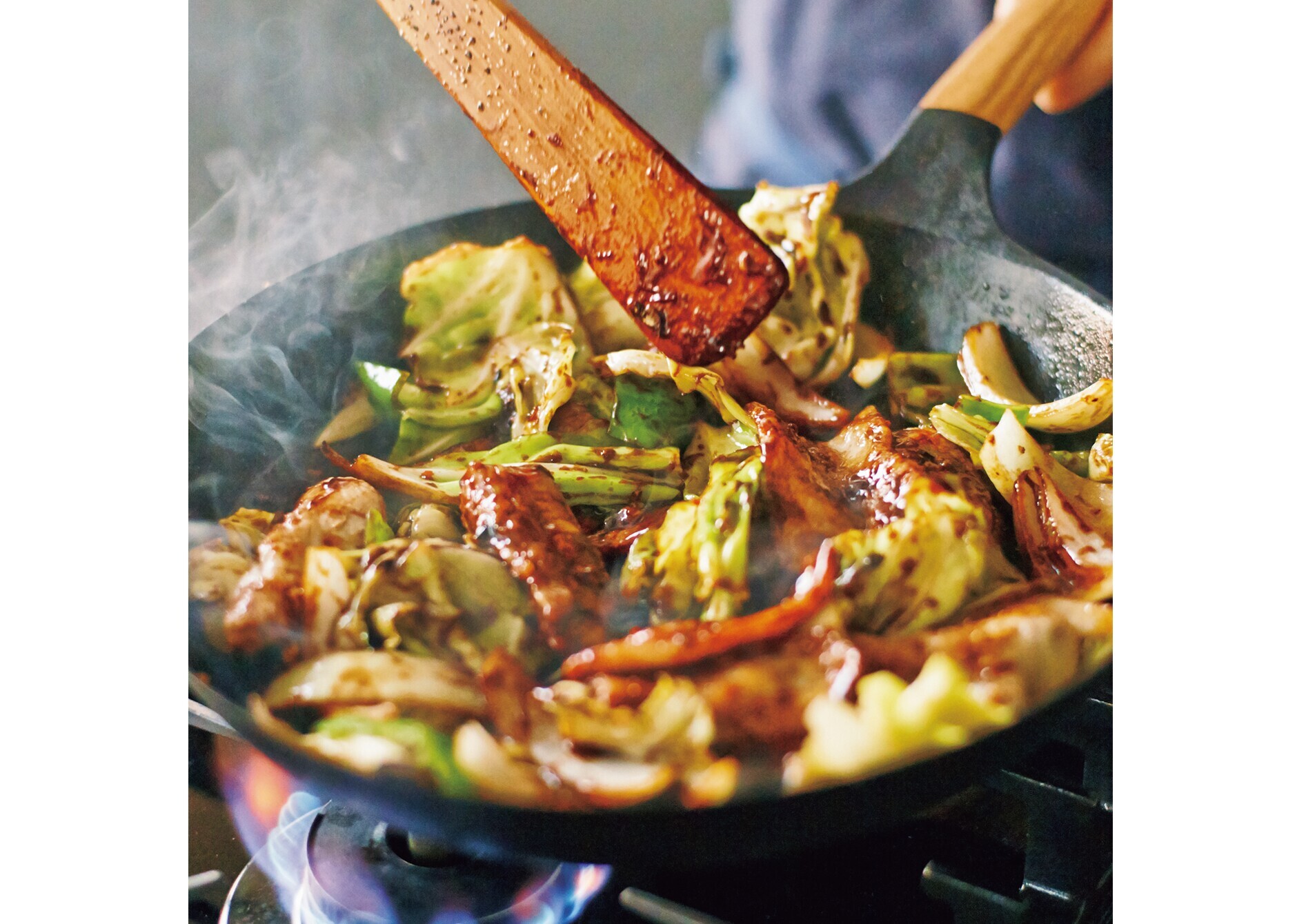 フライパン 28cm 【ガラスリッドセット】[オーク］ | バーミキュラ公式