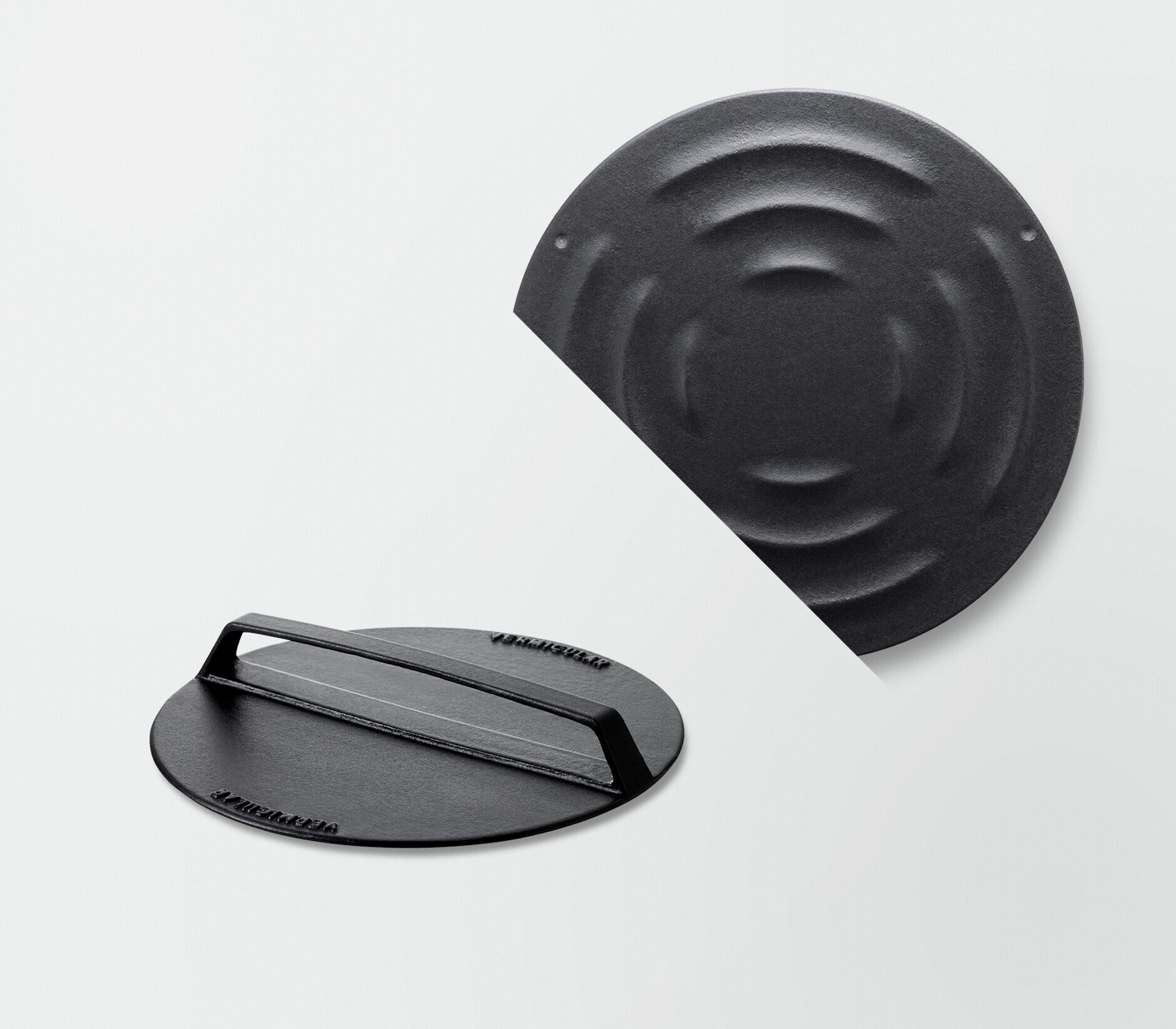 バーミキュラ ユキヒラ 18cm 【ドロップリッドセット】[マットブラック