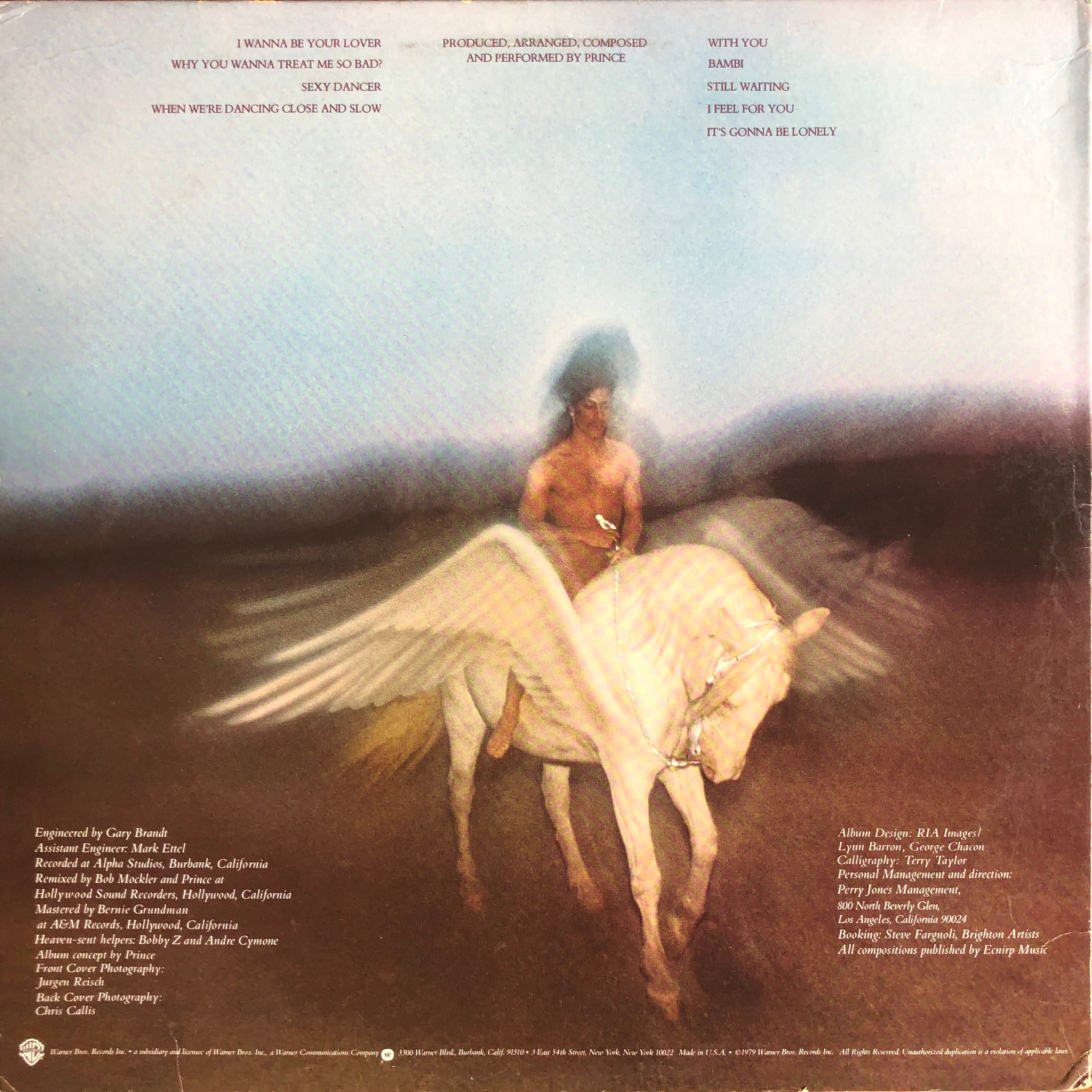 Prince - Prince (愛のペガサス) – hair & music parlour FAM