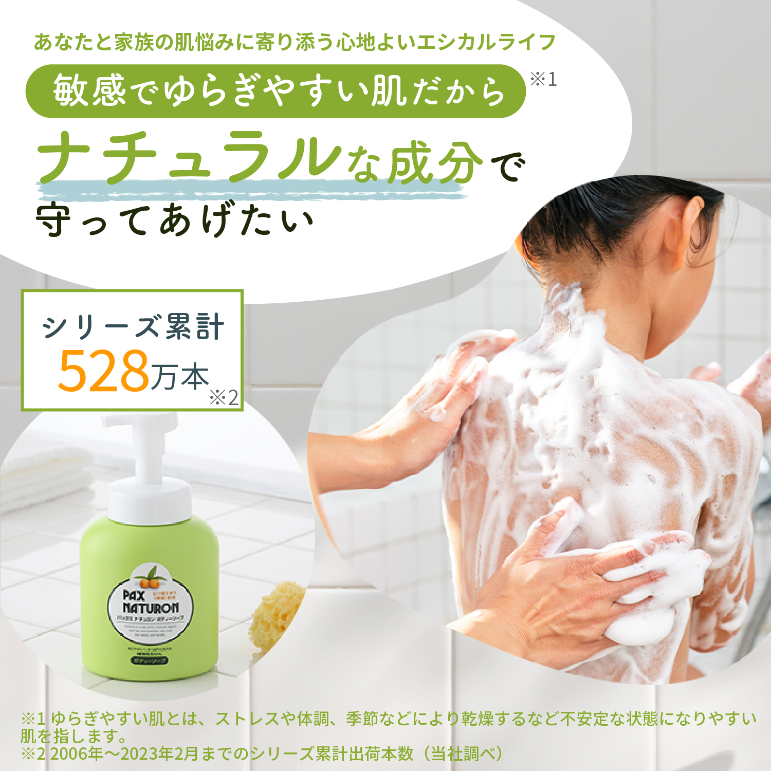 パックスナチュロン ボディーソープ 500ml×12 | PAX NATURON Online Shop