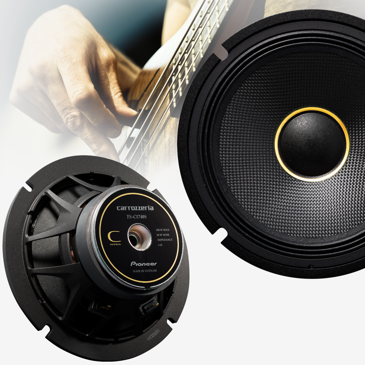 ジムニー/ジムニーシエラ用 16cmセパレート2ウェイスピーカー TS