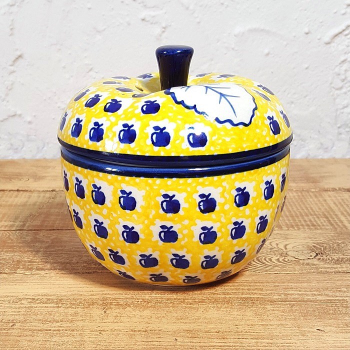 ポーリッシュポタリー(ポーランド食器)マヌファクトゥラ社 リンゴ