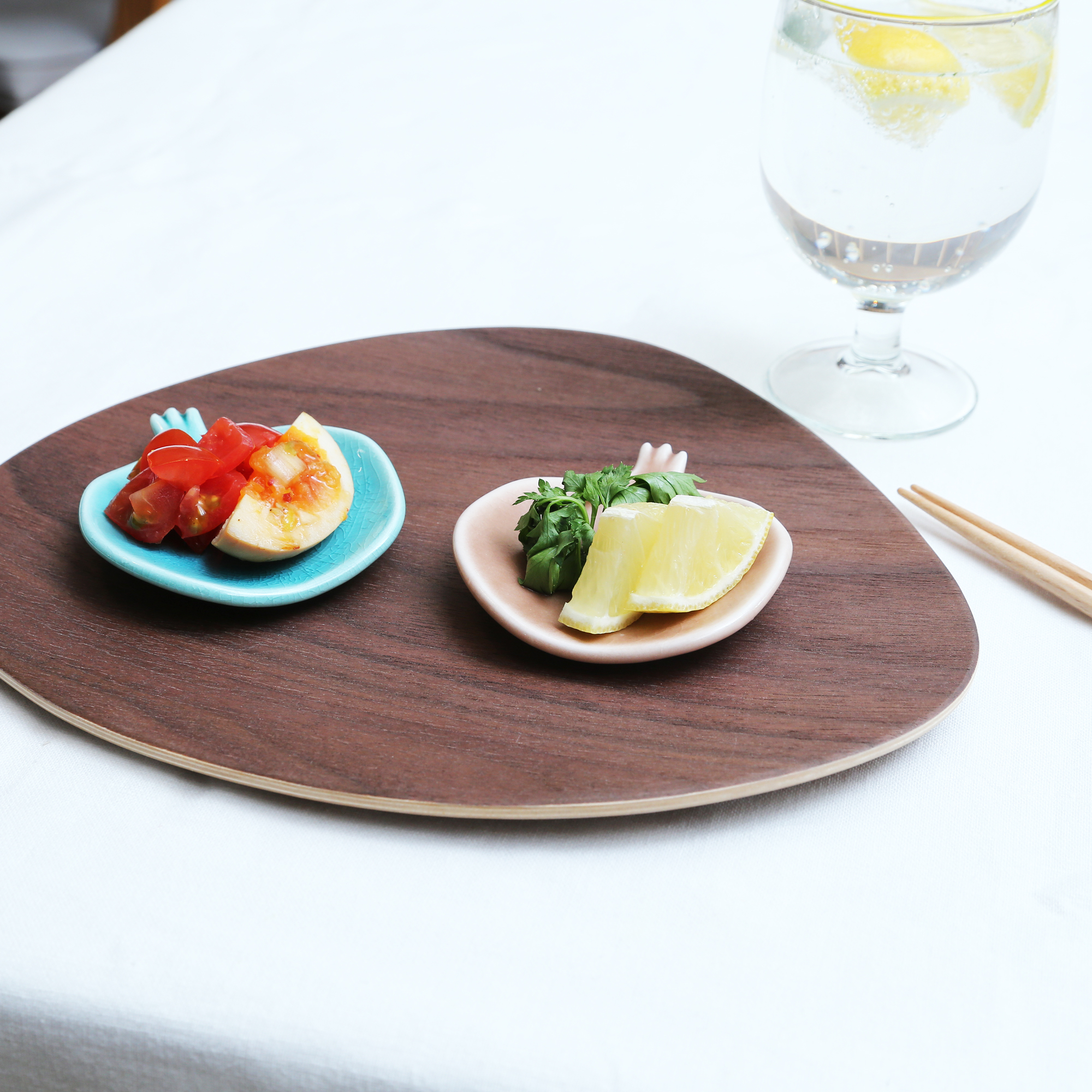 果実 柘榴(赤×緑) Small plate 2pices set 豆皿 2枚組 – POTPURRI