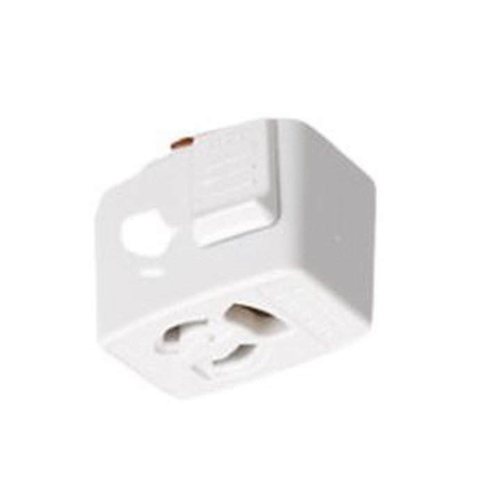 楽天市場】ライティングレール用 接地極付 抜止コンセント VI形（白色