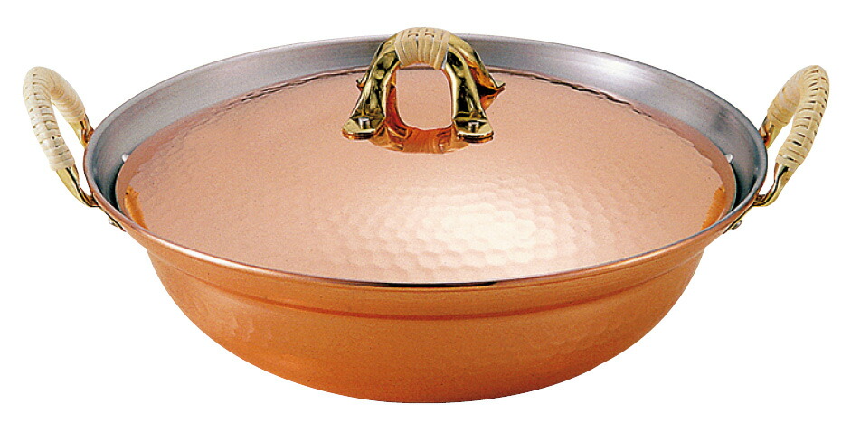 楽天市場】鍋 よせ鍋 銅 24cm 送料無料 COPPER100 新光金属 : 銅の