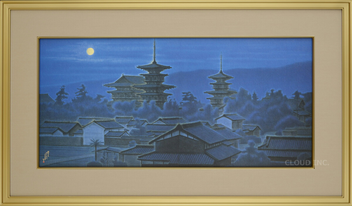 楽天市場】平山郁夫 仏教伝来 （ぶっきょうでんらい） 6号 複製画 岩