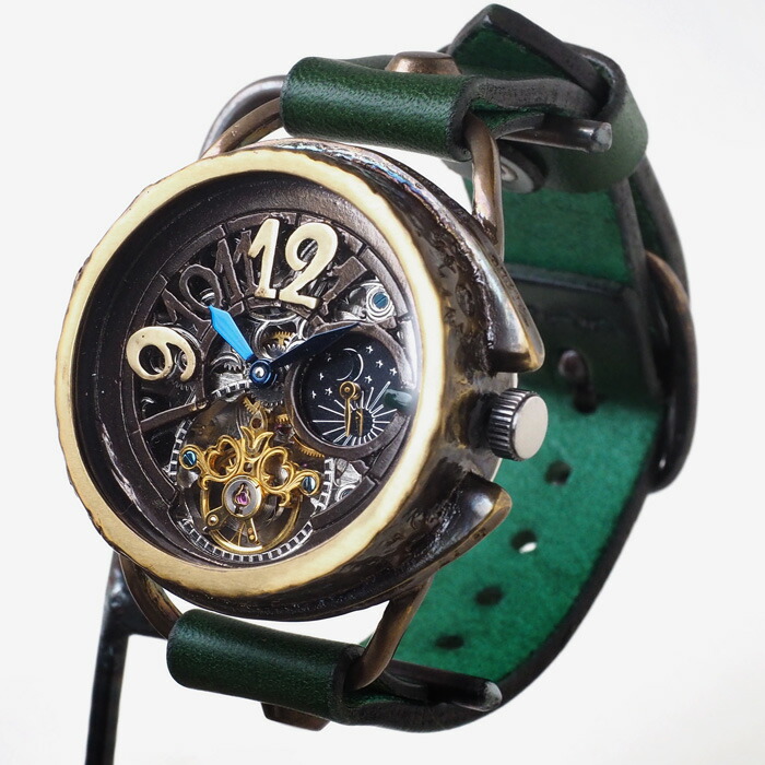 楽天市場】KINO(キノ) 手作り腕時計 自動巻き 裏スケルトン メカニック