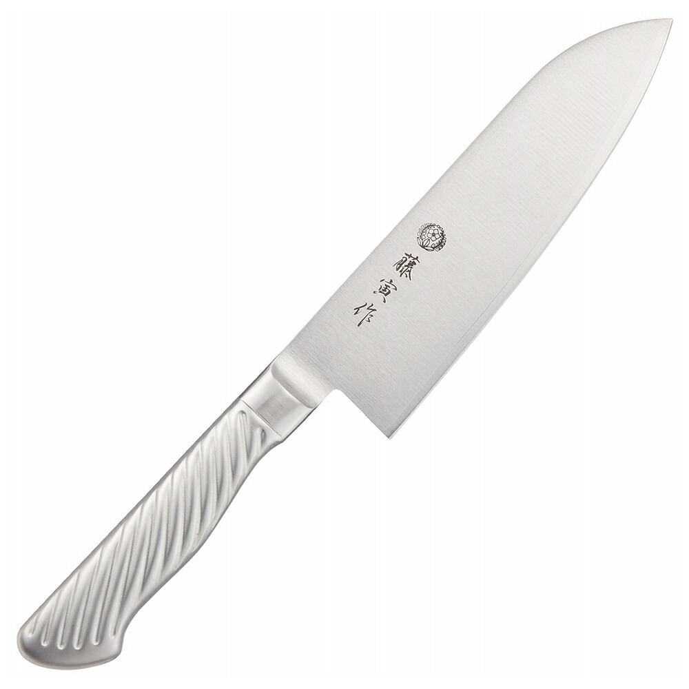 楽天市場】藤寅作 オールステンレス 三徳包丁・ペティナイフ セット FU