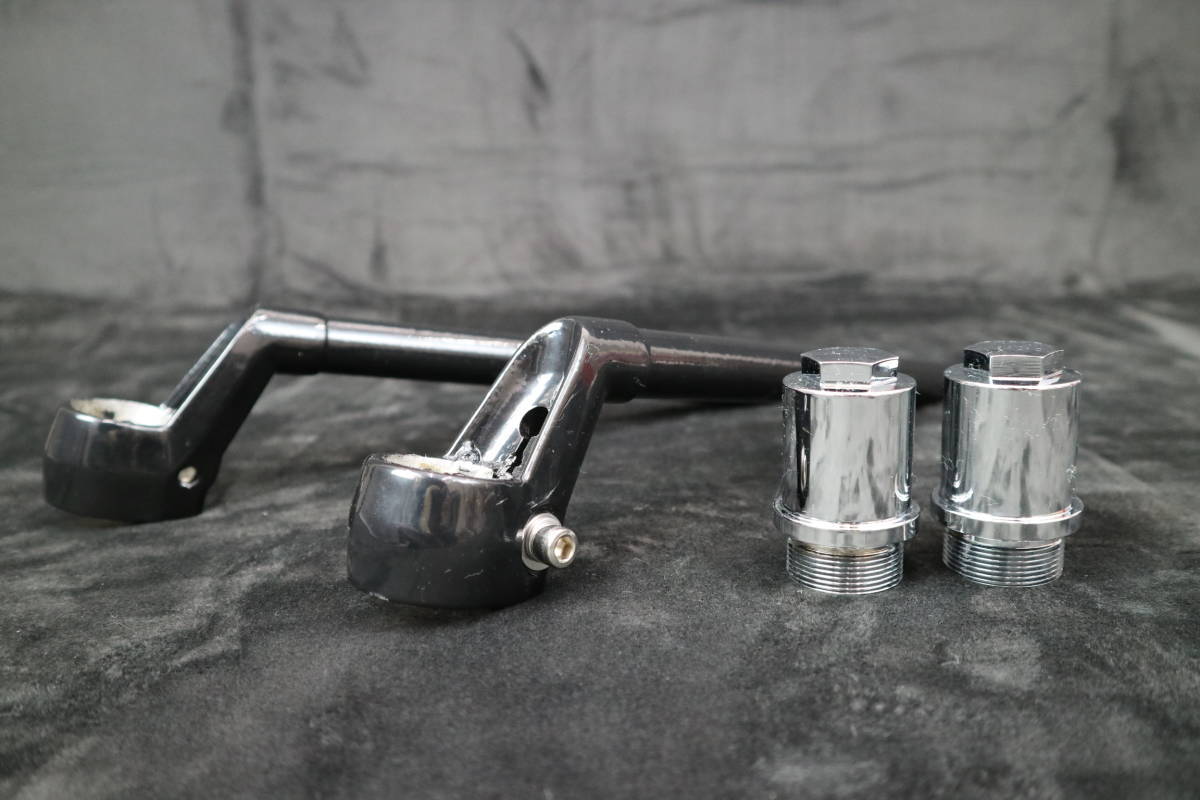 楽天市場】CBX純正ハン タイプ ハンドル 黒 ＋ 延長6番 : カスタム