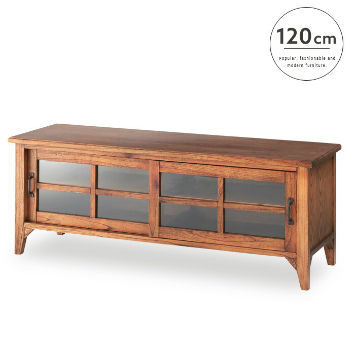 楽天市場】アンティークテレビボード 150 北欧 木製 アンティーク風