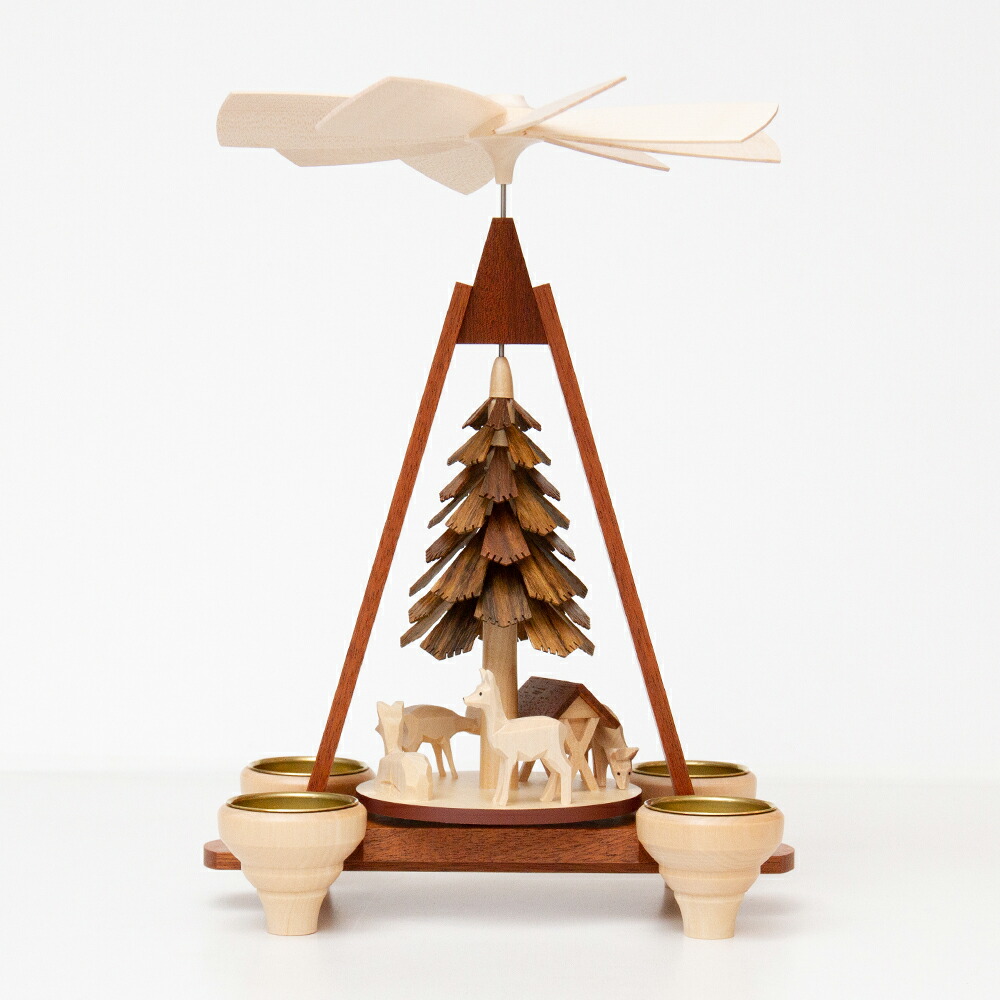 楽天市場】【xmas限定販売】 クリスマスピラミッド・ザイフェン村の